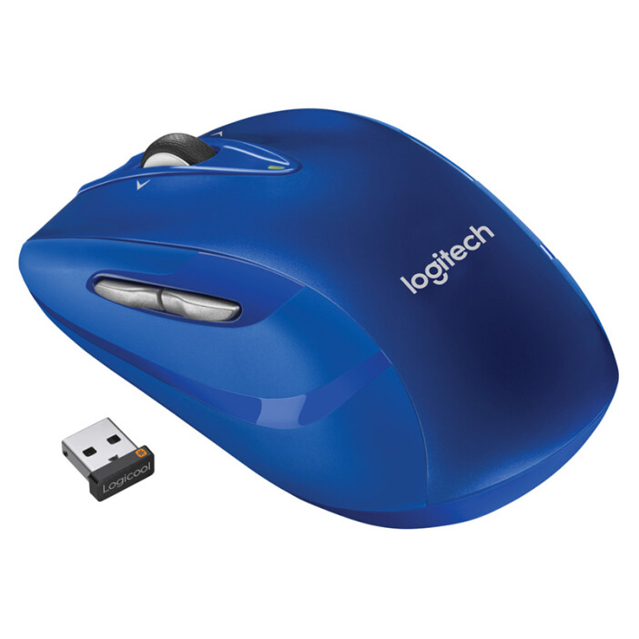 罗技M545无线鼠标 经典蓝色，办公场景下的可靠伙伴